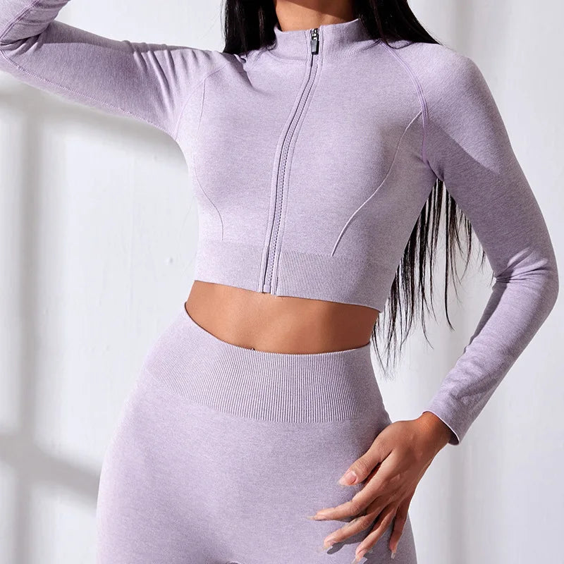 seamless fitness suit 