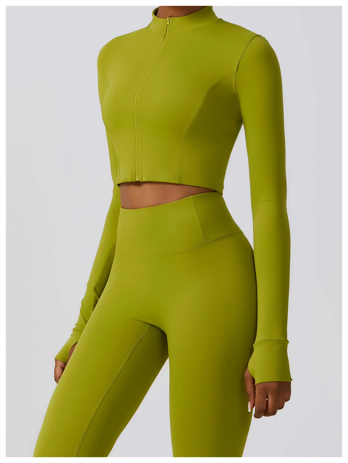 yoga suit green